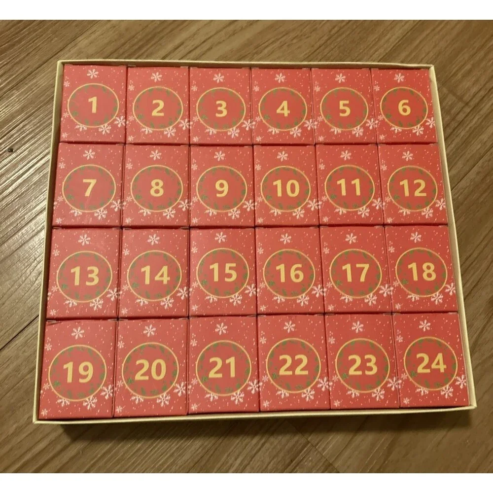 Advent Calendar Christmas Puzzle 1000 Pc Santa Complete 25 Daily Boxes Nostalgia